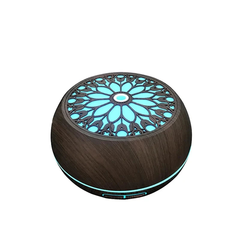 Premium Ultrasonic Humidifier 550ml - Essential Oil Diffuser with Timer & Auto Shut-Off