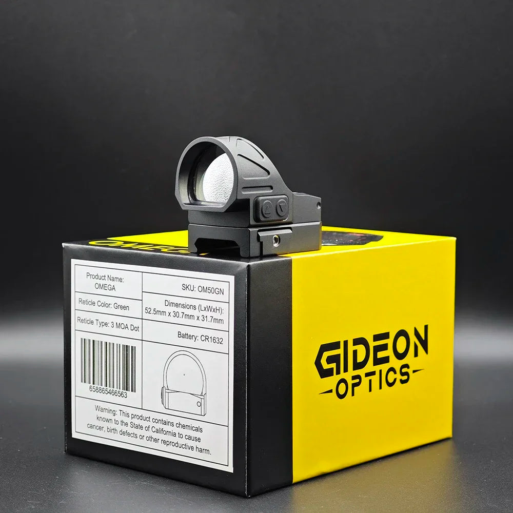 Gideon Optics Omega Red/Green Circle Dot Sight, RMR Footprint, Handgun & Rifle | StriveRiseFit