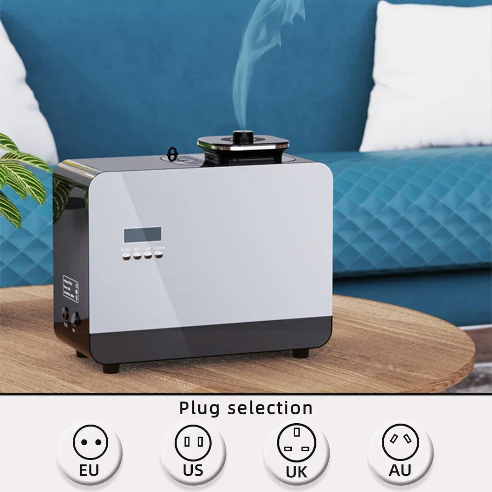 800ml Smart HVAC Aroma Diffuser 3000m³ Wall Mount or Standalone | StriveRiseFit