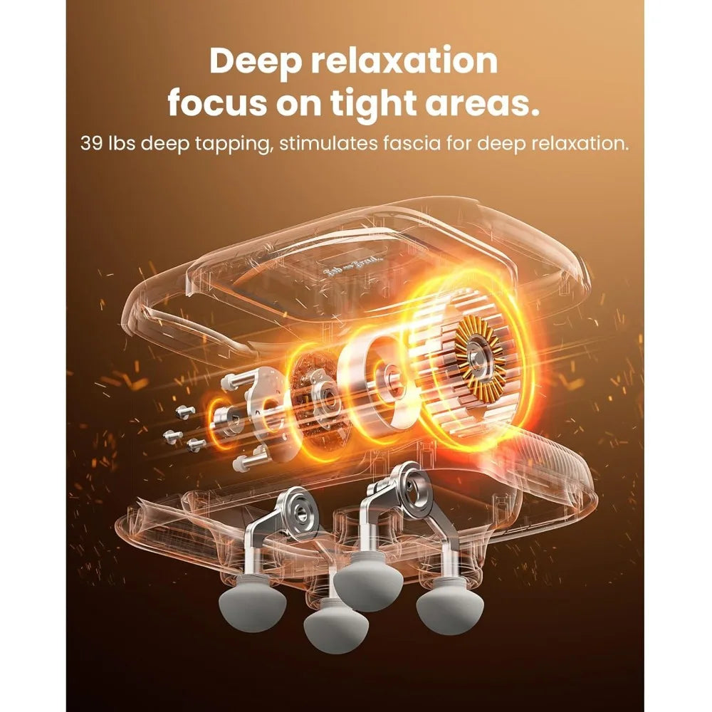 BOB AND BRAD A1 4-Head Deep Tissue Massage Gun - FSA/HSA Eligible | StriveRiseFit.com