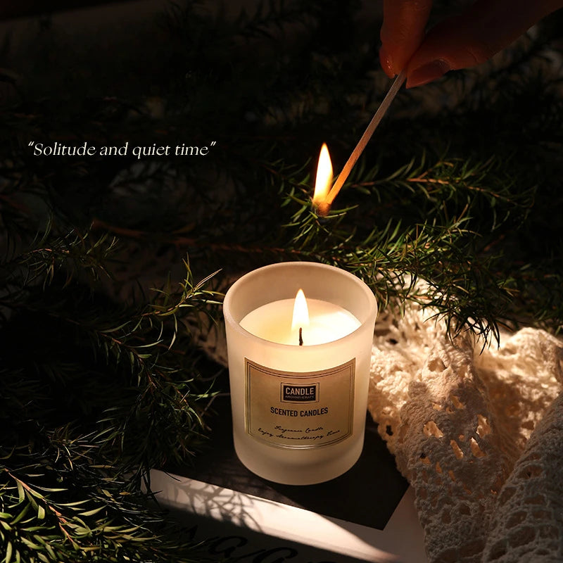 Atmosphere Aromatherapy Candles 26 Scents British Pear and Orchid Romantic Home Decor Christmas Gift Birthday Scented Candles