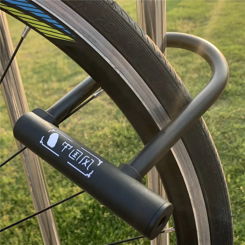 WEST BIKING Classic-046 Portable Anti-Theft U Lock for Bikes & Motorcycles