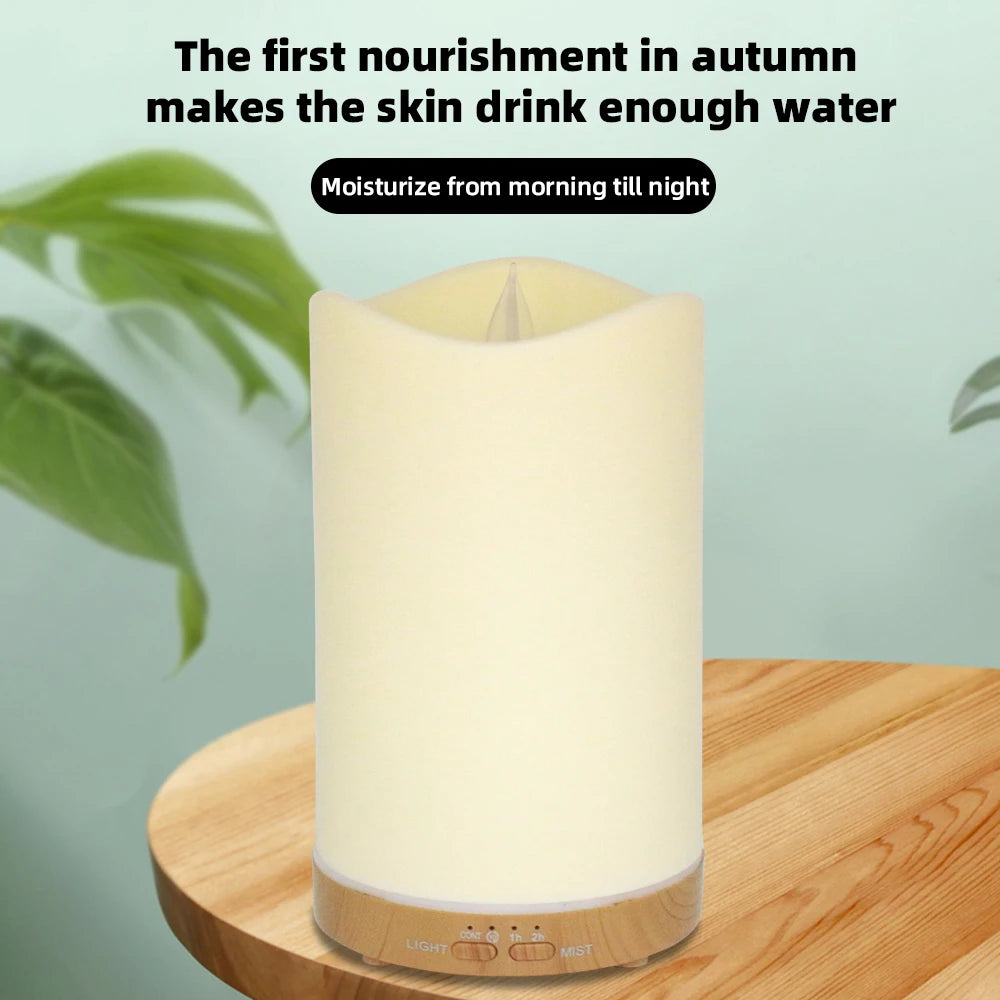 Essential Oil Diffuser with Humidifier, Timer & Night Light ~ Perfect for Bedroom, Office, Yoga