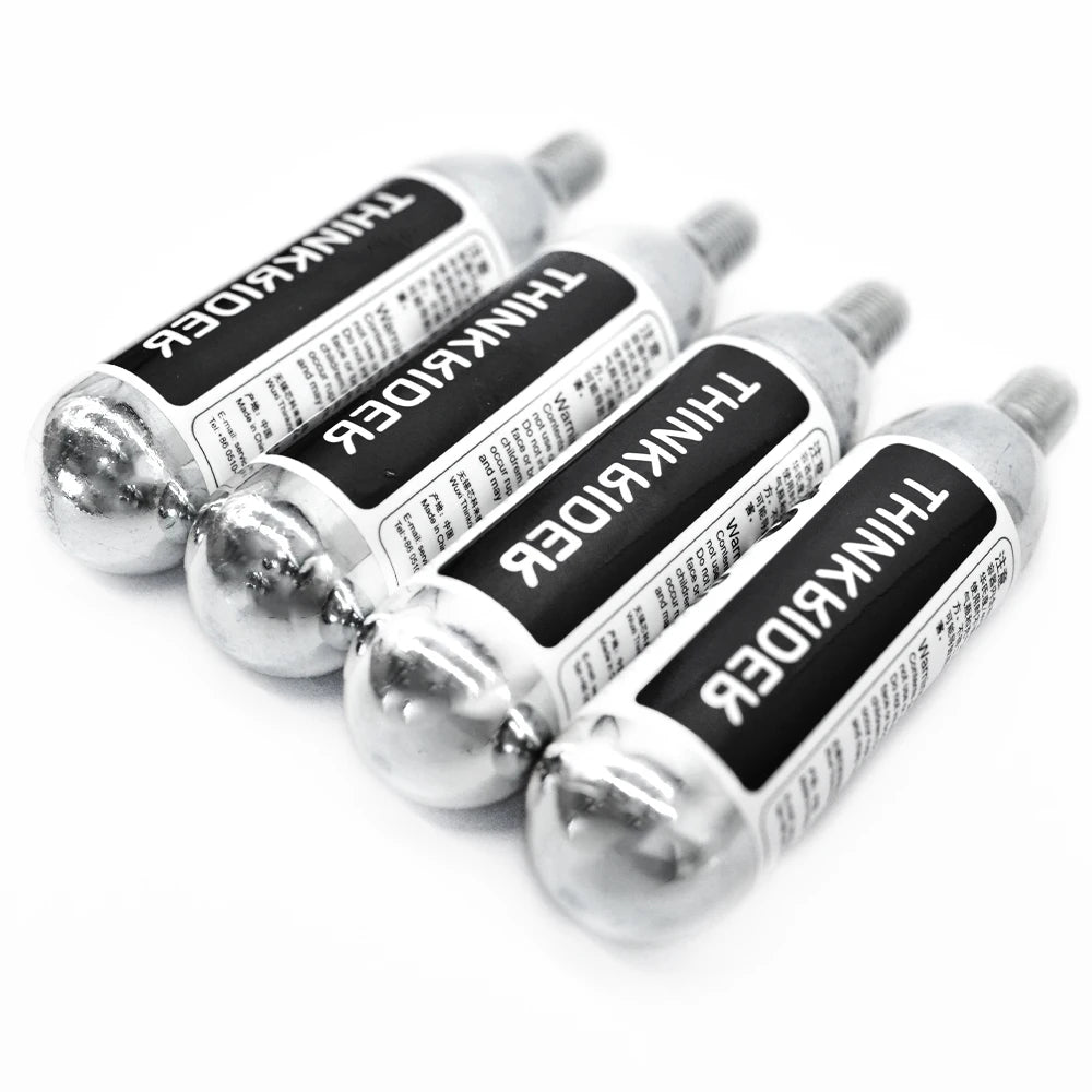 16g Threaded CO2 Cartridges for Bike Tires | CO2 Inflator Compatible | Strive Rise Fit