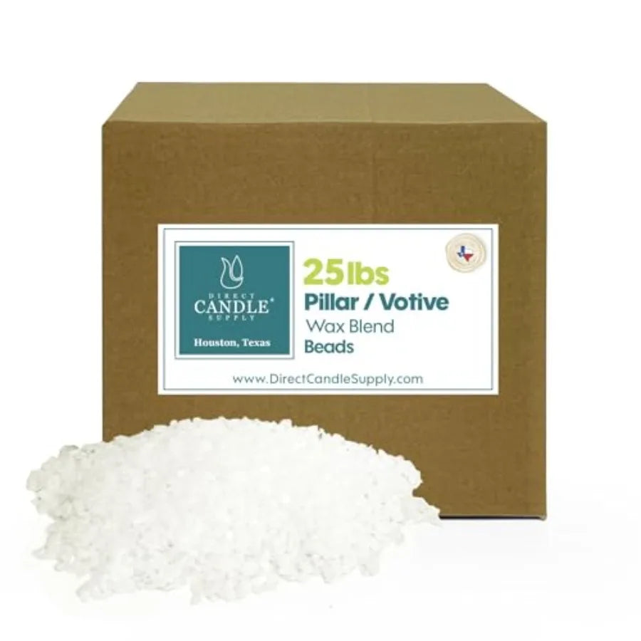 Granulated Paraffin Wax for Candle Making | 10lb & 25lb | High Melt Blend | StriveRiseFit