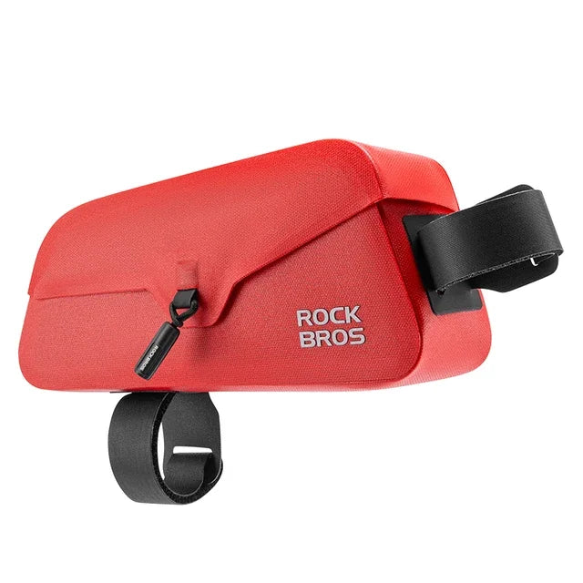 Waterproof Bike Top Tube Bag | Magnetic Flip, TPU Frame Pack | StriveRiseFit