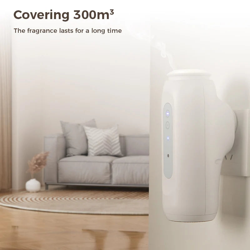 Wall-Mounted Bluetooth Aroma Diffuser | 100ml, 300m³ Coverage, ≤32dB Ultra-Quiet, 1.5W