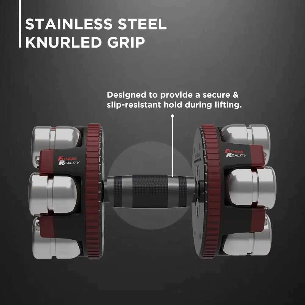 Adjustable Dumbbell & Kettlebell Set, up to 105 lbs in 3 lb Increments | StriveRiseFit