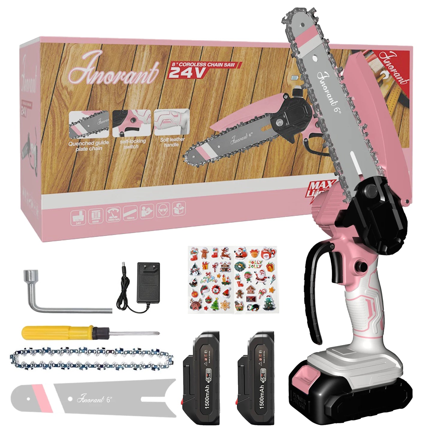 Mini Cordless Chainsaw | Handheld | Battery Powered | Multiple Colors | StriveRiseFit