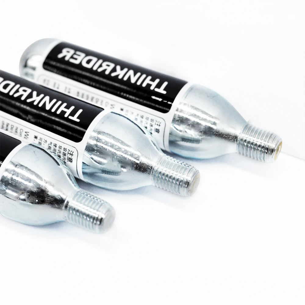 16g Threaded CO2 Cartridges for Bike Tires | CO2 Inflator Compatible | Strive Rise Fit