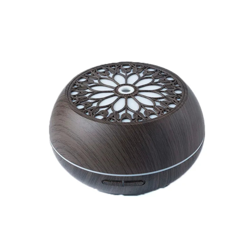 Premium Ultrasonic Humidifier 550ml - Essential Oil Diffuser with Timer & Auto Shut-Off