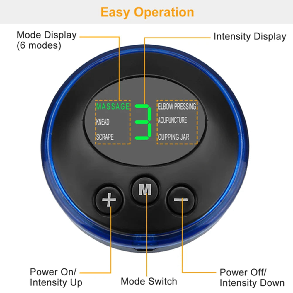 EMS Foot Massage Pad, 6 Modes & 9 Levels, USB Rechargeable Electric Foot Massager | StriveRiseFit