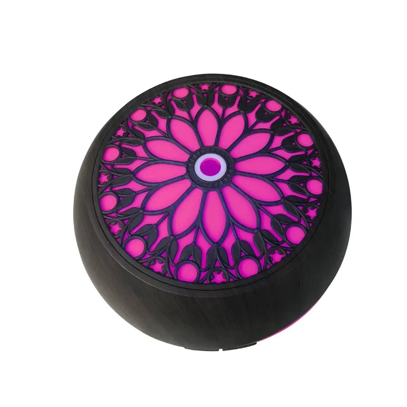 Premium Ultrasonic Humidifier 550ml - Essential Oil Diffuser with Timer & Auto Shut-Off