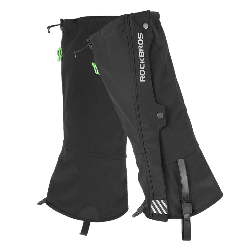 ROCKBROS Waterproof Outdoor Hiking, Walking, Climbing, Hunting ~ Snow Legging Gaiters ~ Ski Gaiters Covers Leg Protection Guard