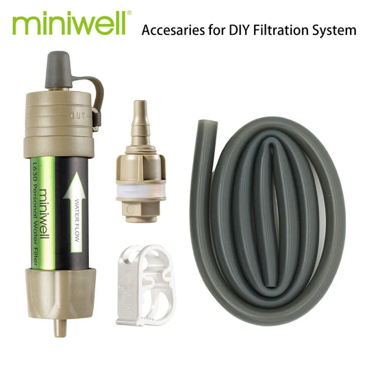 Miniwell L630 Portable Water Filter - Camping & Hiking Survival Kit | StriveRiseFit
