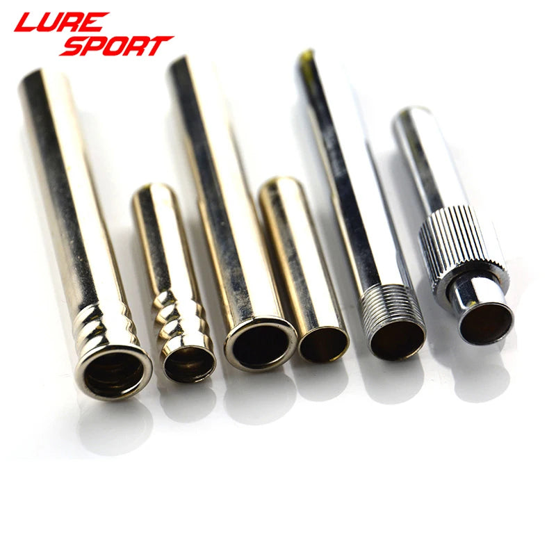 Brass Ferrules Chrome Plated | Fishing Rod Connecting Tubes | DIY Rod Building & Repair (5 Sets)
