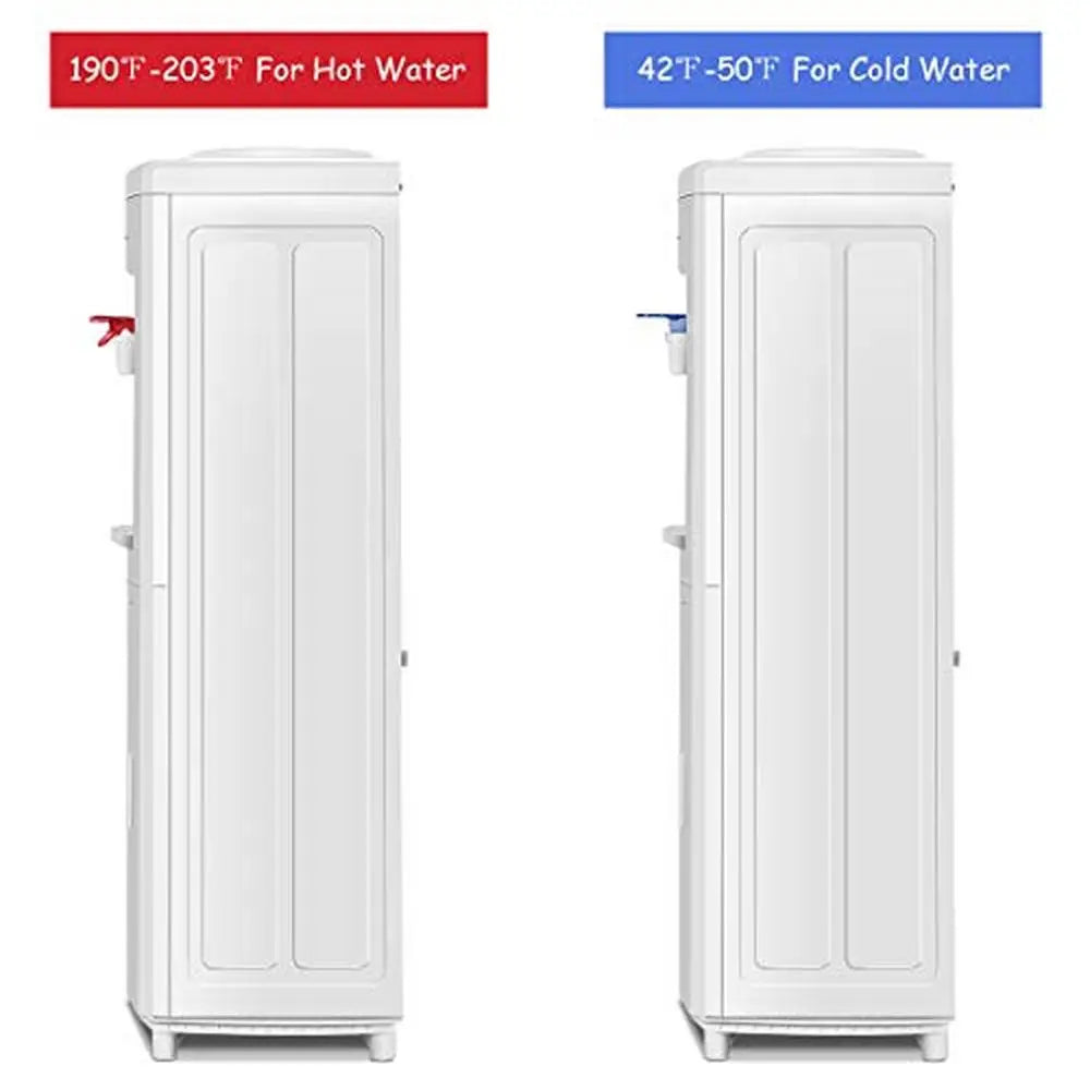 Top Loading Water Cooler Dispenser with Storage Cabinet - StriveRiseFit