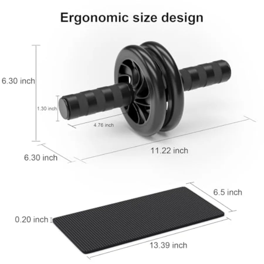 Ab Roller Wheel with Non-Slip Grip for Core Strength Training | StriveRiseFit