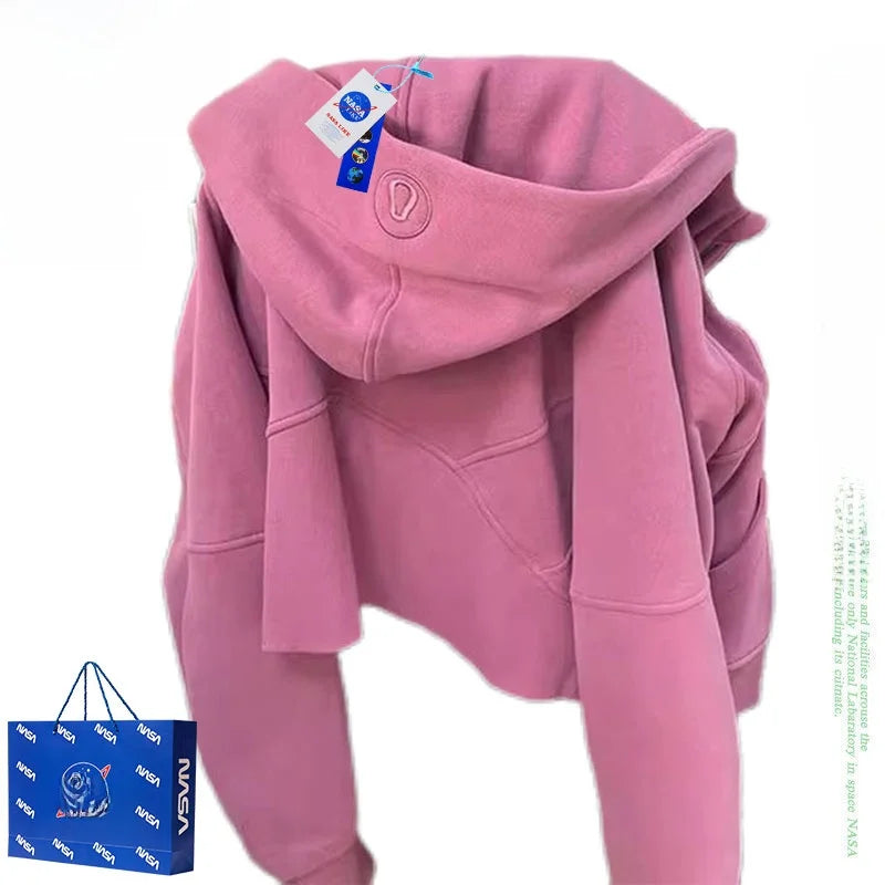 Dopne Sportswear Pink Hoodie