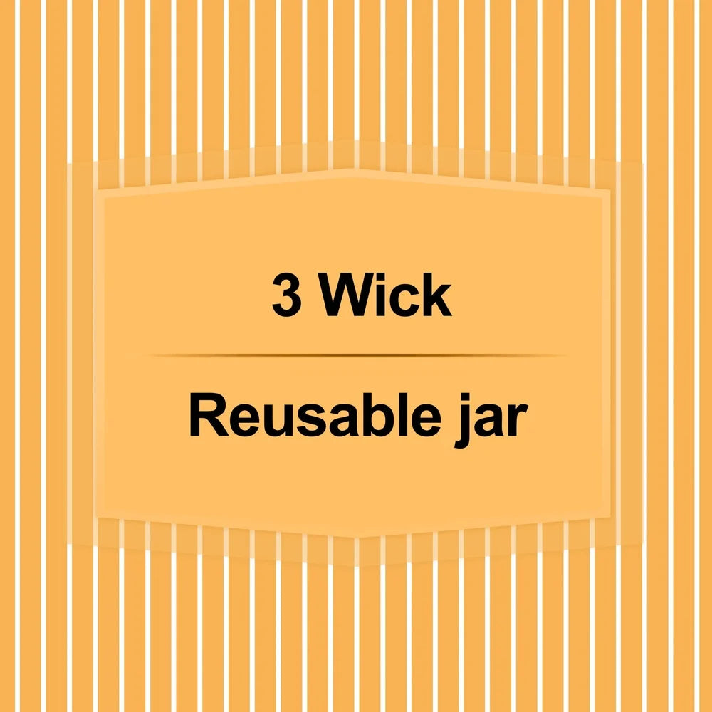 3-Wick Scented Candle Cranberry Mandarin Decorative Wrap 14 oz Long Lasting Paraffin Blend Wax Home Relaxation Gift