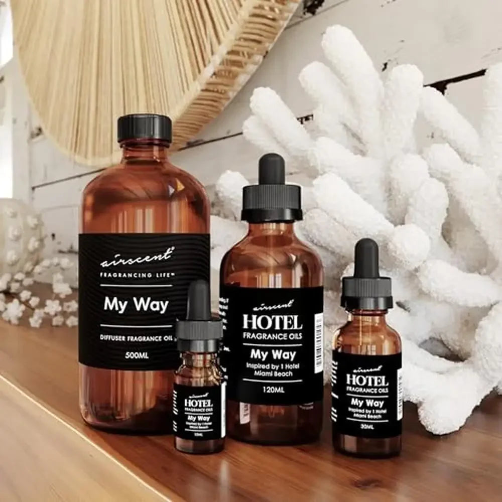 Hotel Scented Essential Oil Blend My Way Fragrance Oil 16.9 fl oz Orange Blossom Neroli Tuberose Sandalwood Jasmine Vanilla Musk Aromatherapy