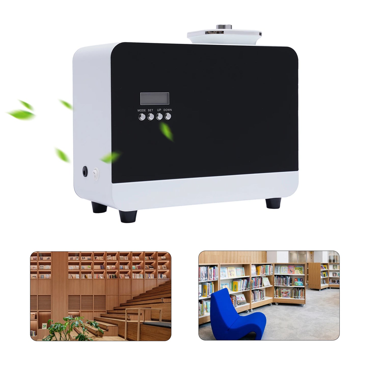 WiFi Scent Air Machine Smart Fragrance Diffuser 14W 800ml Waterless Cold Air Scent Diffuser Large Room Commercial Scent Machine Aromatherapy