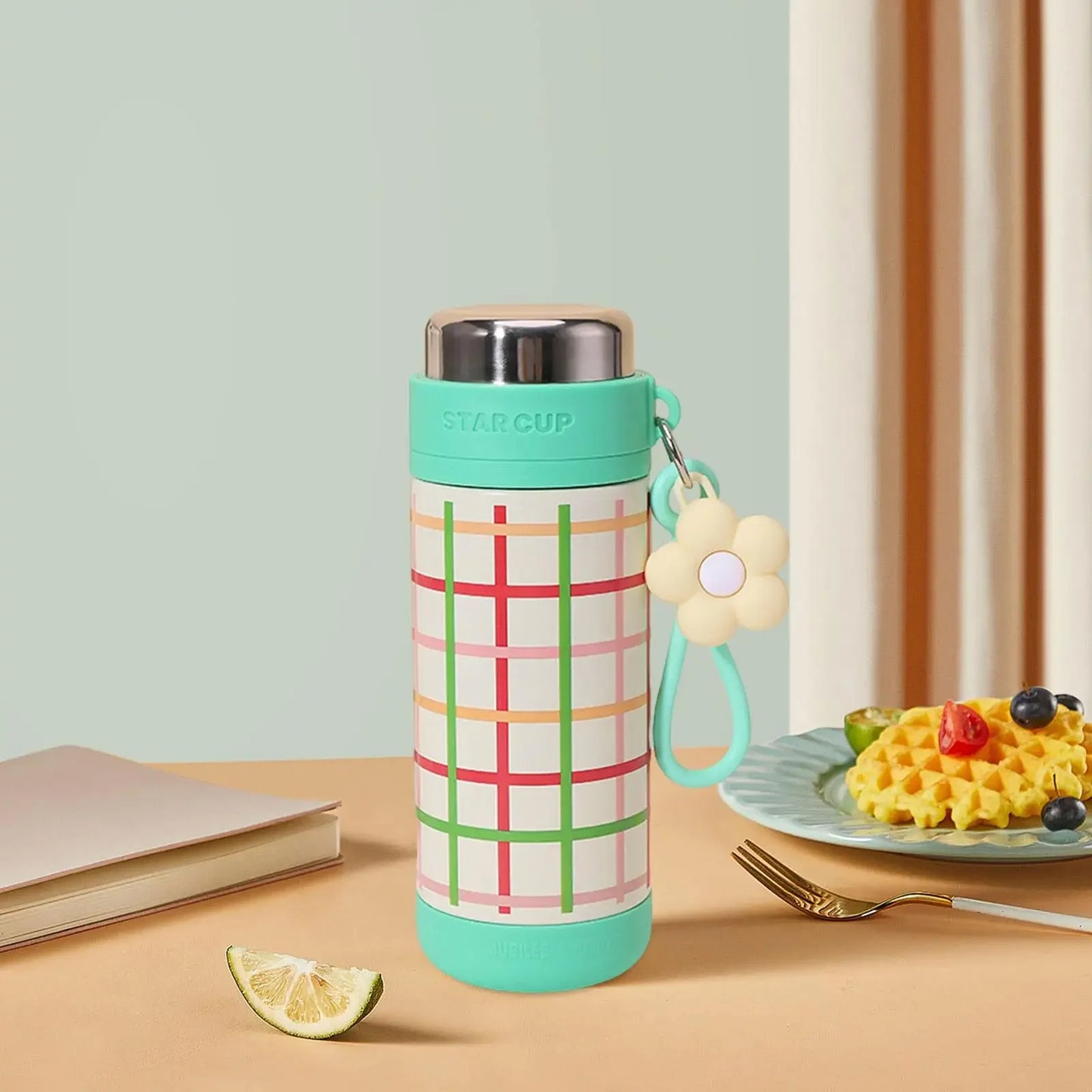 Insulated Water Bottle Travel Mug - Large Capacity Thermal Cup