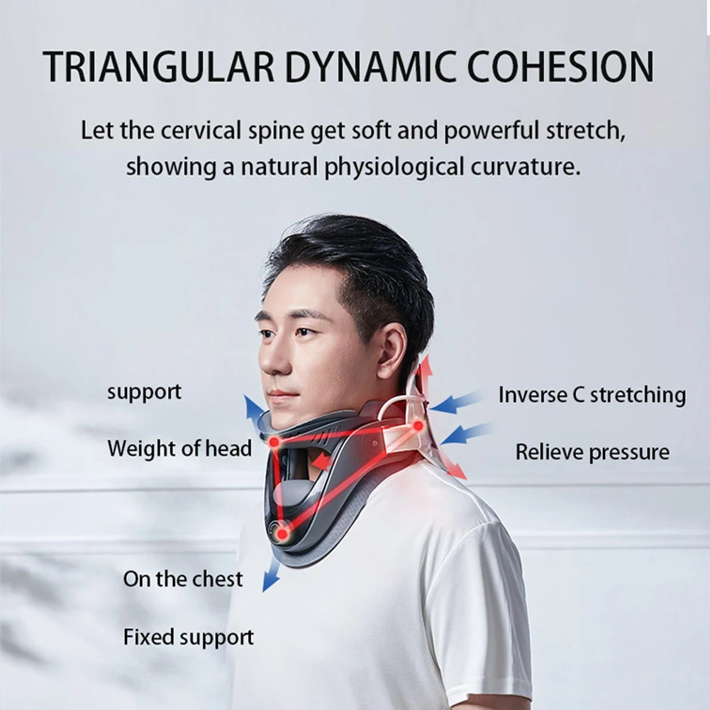Cervical Traction Device - Adjustable Neck Brace & Posture Corrector | StriveRiseFit.com