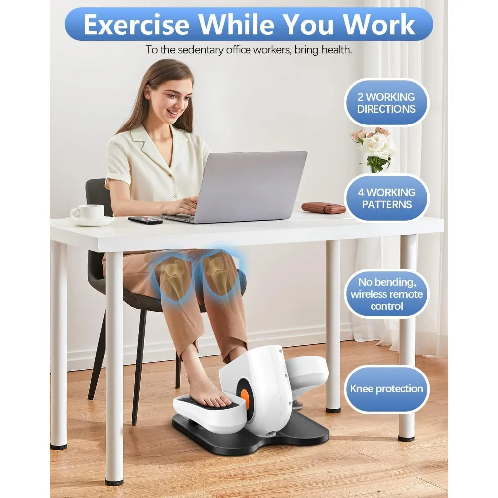 Under Table Elliptical Machine, Electric Elliptical Leg Exerciser