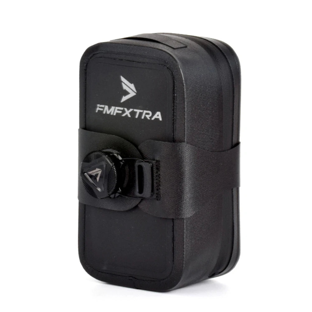 Bicycle Under Seat Bag Bike Strap-On Saddle Bag Knob Lock Bike Seat Bag Waterproof 0.5L Bike Bag Portable Cycling Accessories