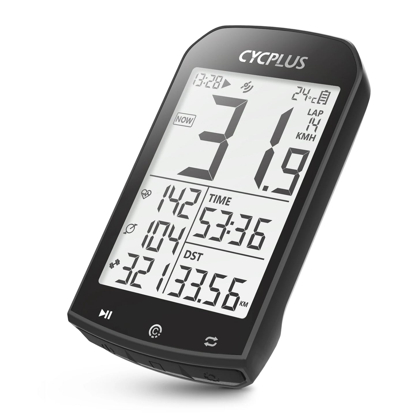 CYCPLUS M1 GPS Bike Computer Bluetooth 5.0 ANT+ Speedometer 2.9" IPX6 | StriveRiseFit