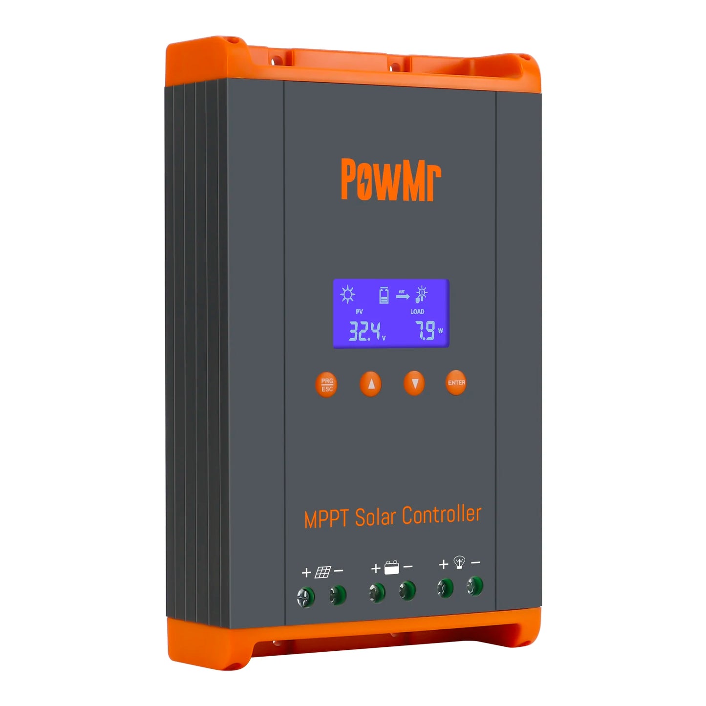 60A MPPT Solar Charge Controller — 12V/24V/36V/48V, LCD Display, Parallel Support (Up to 12 Units)