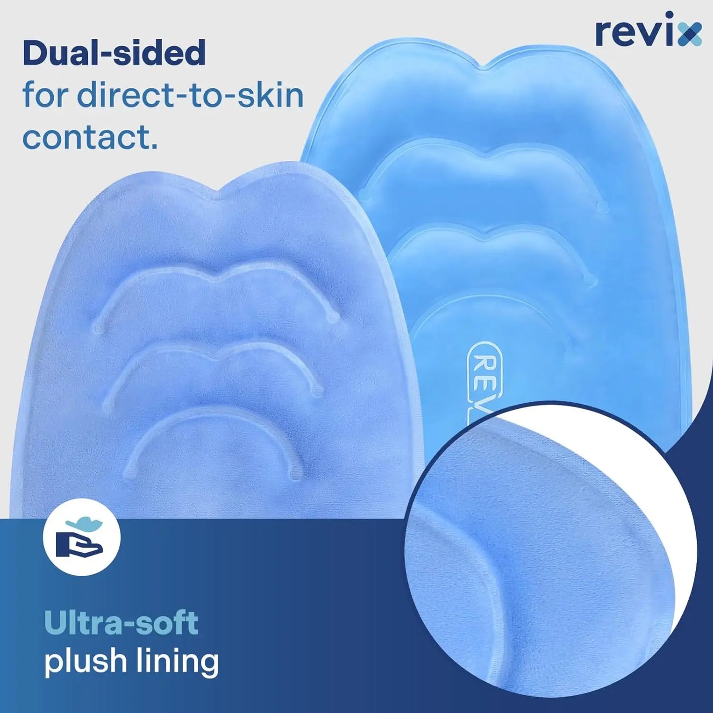 Extra Large Knee Ice Pack Wrap | 20" Cold Compress, Reusable, Back & Shoulder Therapy