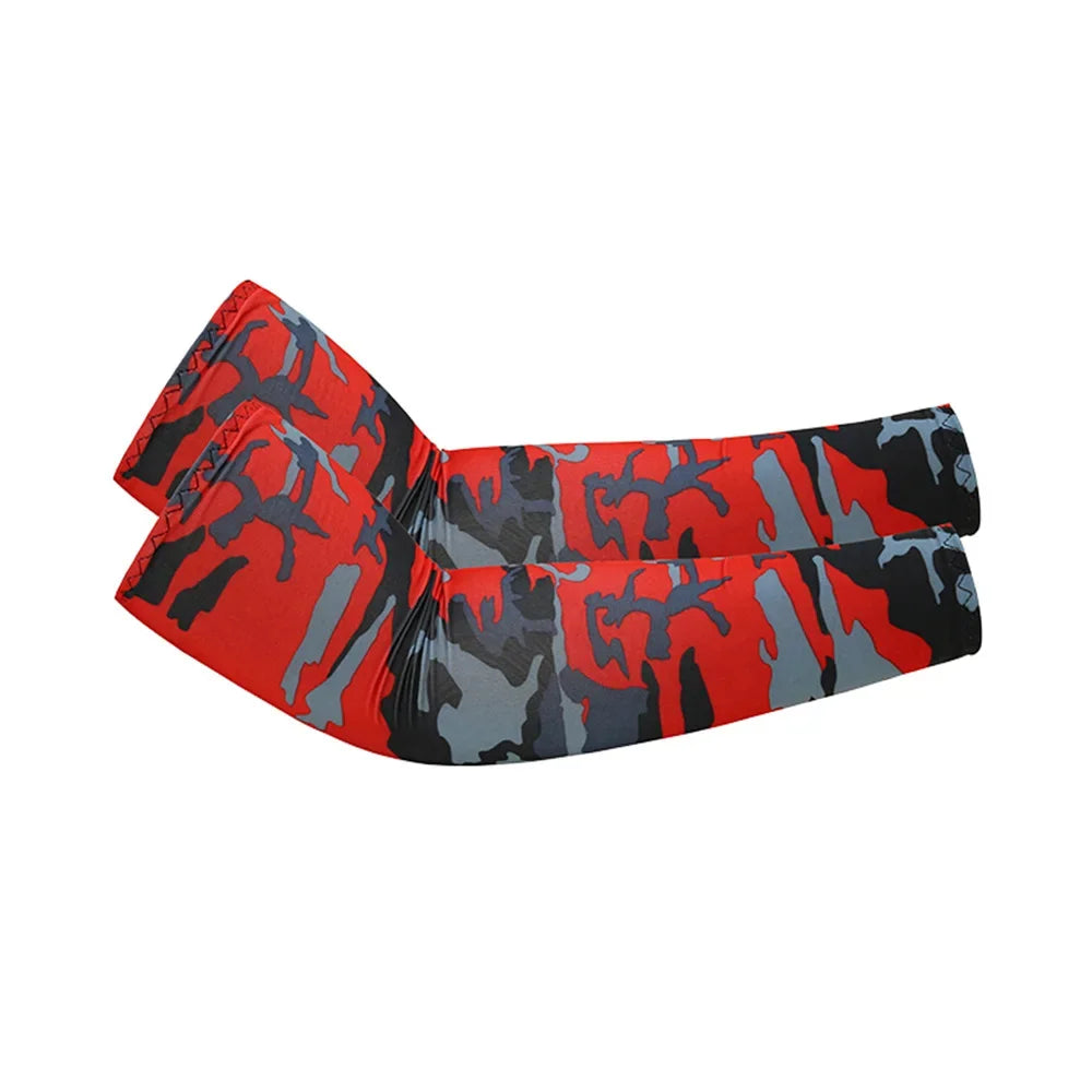 UV Protection Cooling Arm Sleeves, Unisex Sun Cover for Running, Cycling & Outdoor, 21 Colors | StriveRiseFit