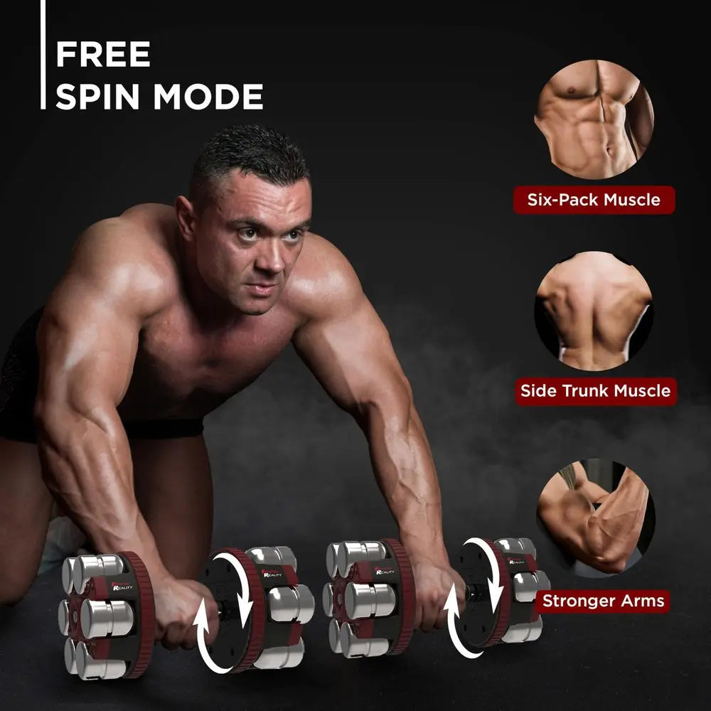 Adjustable Dumbbell & Kettlebell Set, up to 105 lbs in 3 lb Increments | StriveRiseFit
