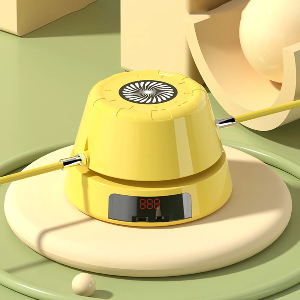 Electric Jump Rope Machine - Smart Automatic Skipping Rope with Digital Counter