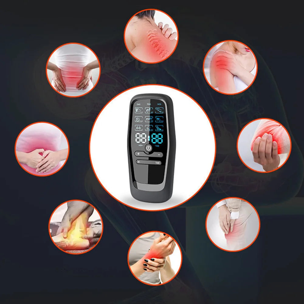 Electrical Pulse Massager, Tens Unit,  Muscle Stimulator Therapy for Pain Relief
