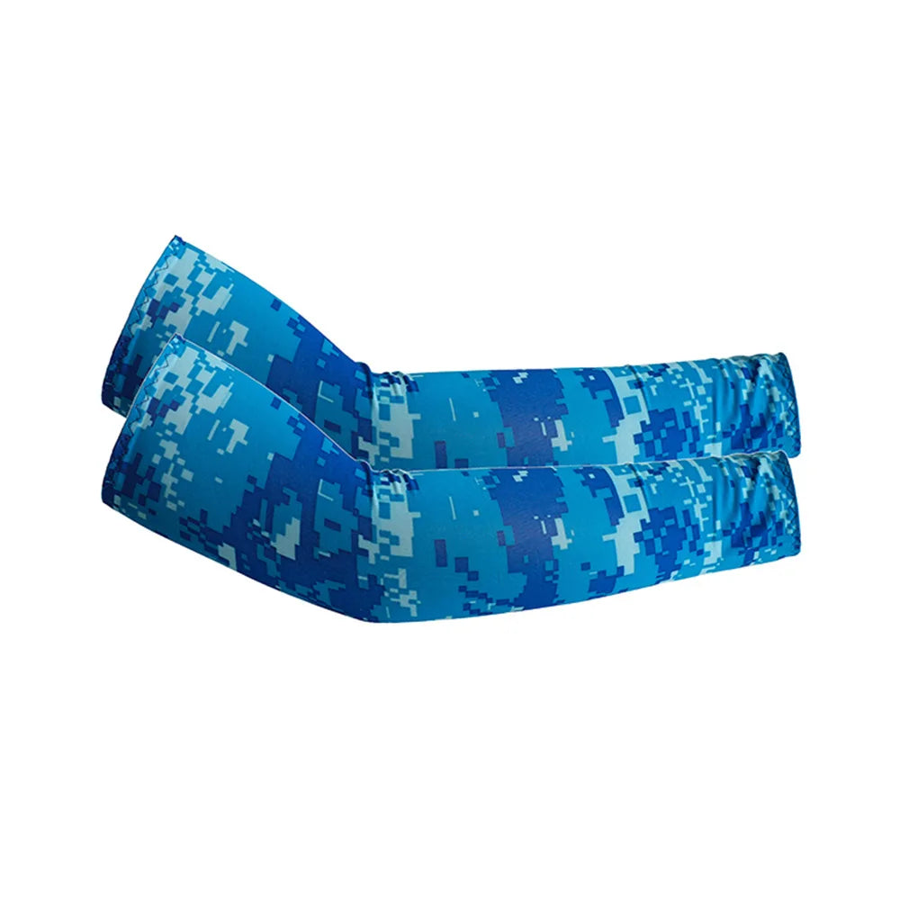 UV Protection Cooling Arm Sleeves, Unisex Sun Cover for Running, Cycling & Outdoor, 21 Colors | StriveRiseFit