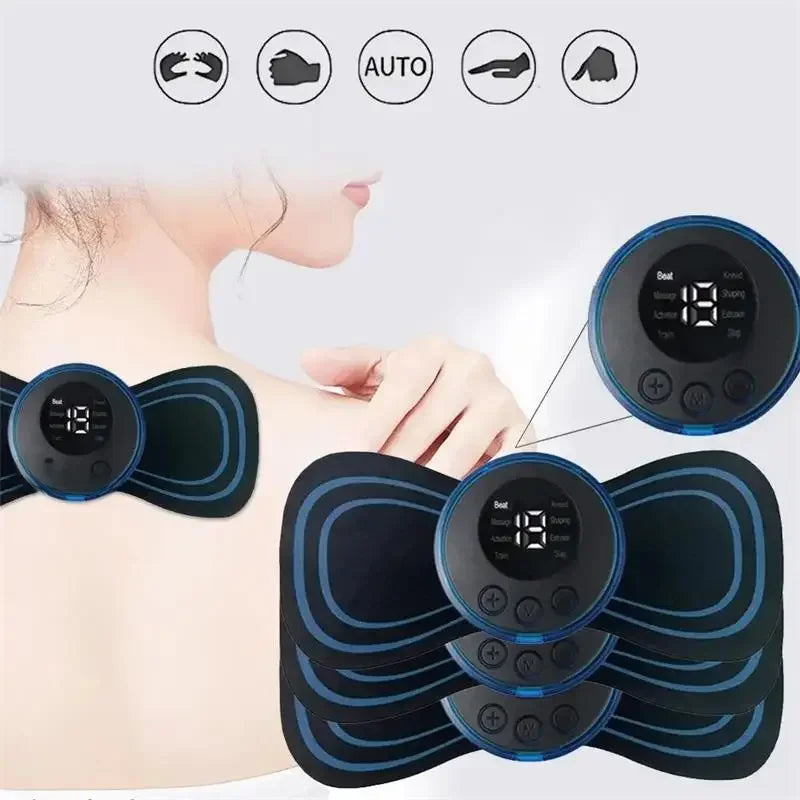 EMS Microcurrent Mini Massager | Low-Frequency Muscle Stimulator | StriveRiseFit