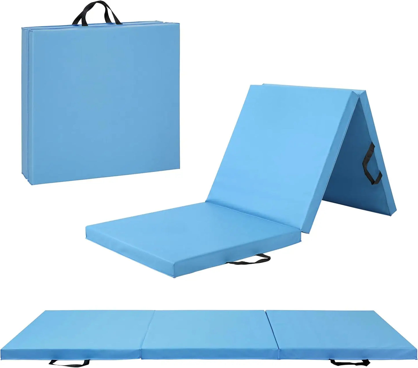 2" Thick Folding Exercise Mat, Non-Toxic High-Density Foam for Tumbling, Yoga & Gymnastics | StriveRiseFit