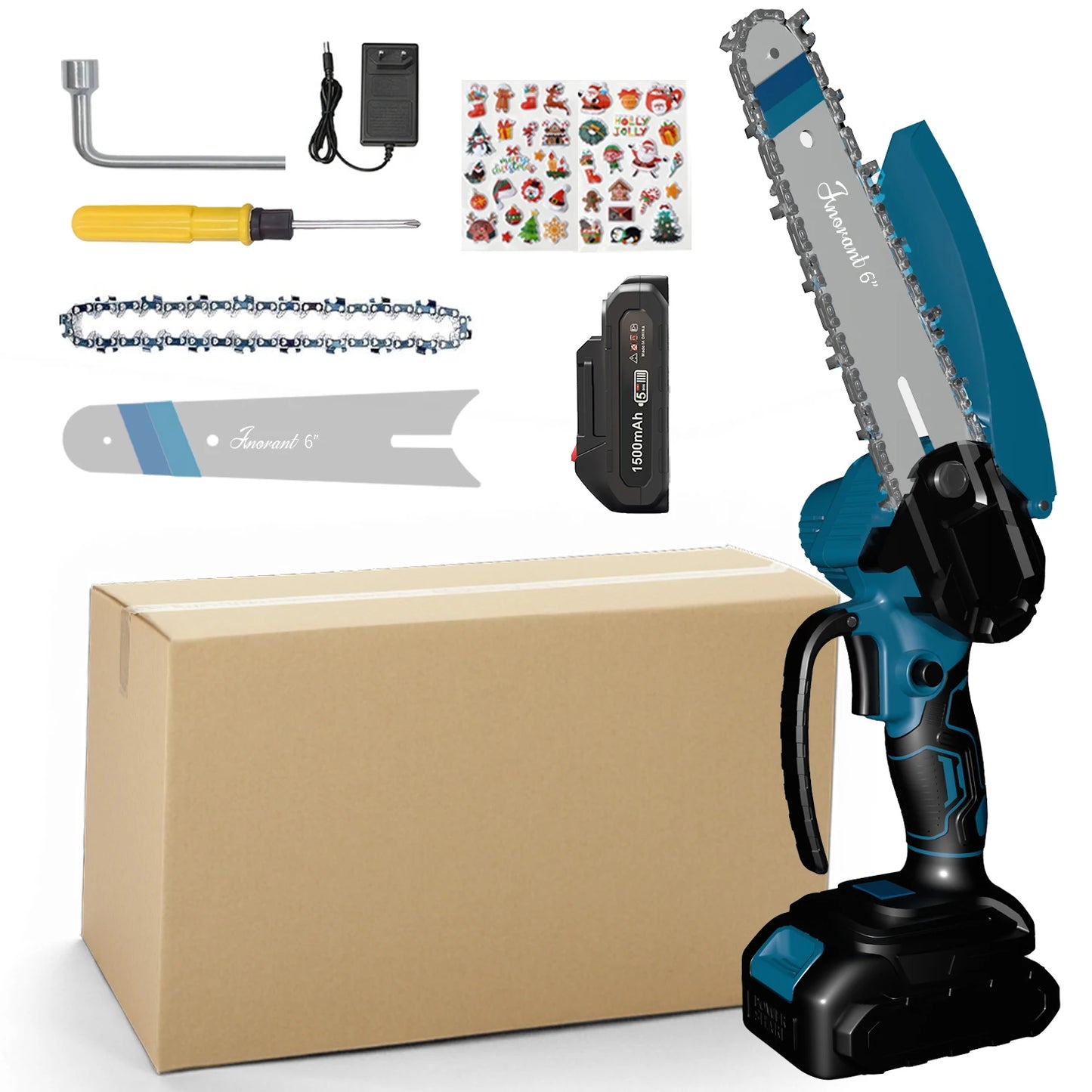 Mini Cordless Chainsaw | Handheld | Battery Powered | Multiple Colors | StriveRiseFit