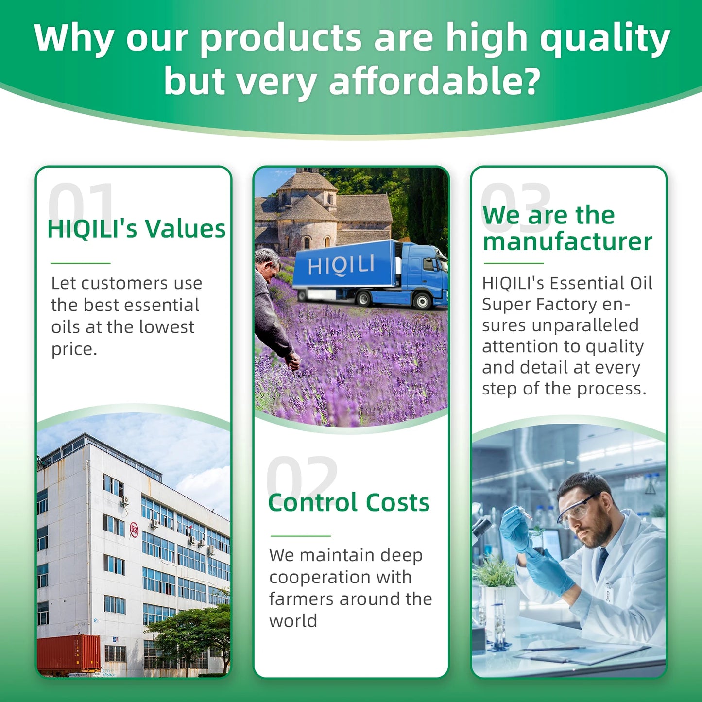 100% Pure Patchouli Essential Oil 100ml - Aromatherapy & Diffuser | HIQILI