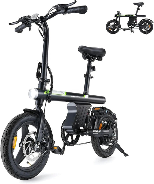 500W Electric Bike for Adults | 20 MPH Folding Ebike with Smart Uphill