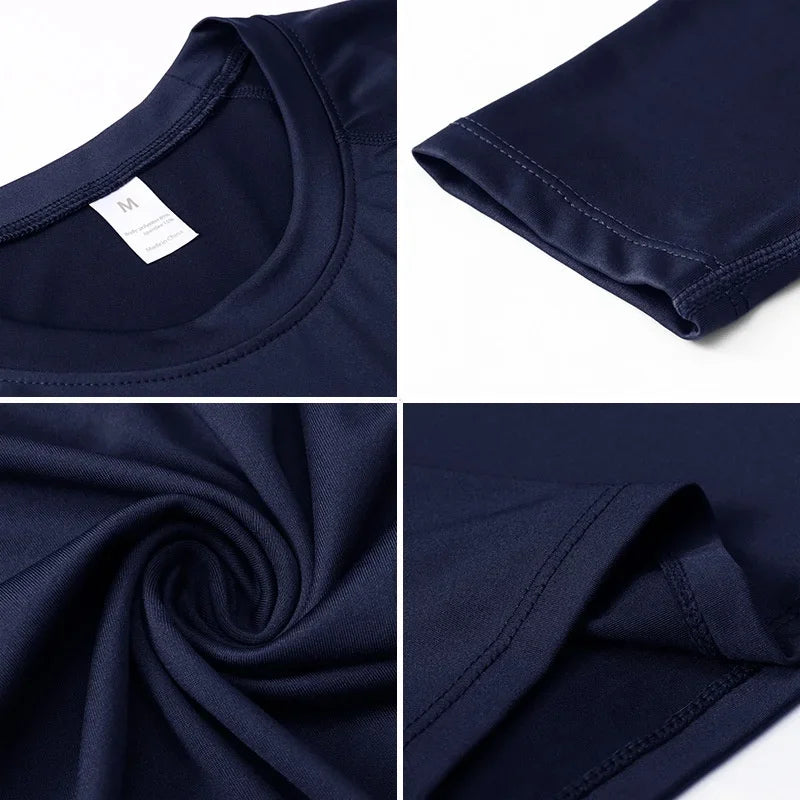 Unisex ~ Men or Woman ~ Compression Shirts Longs Sleeve Workout Gym T-Shirt Running Tops Cool Dry Sports Base Layer Athletic Undershirts