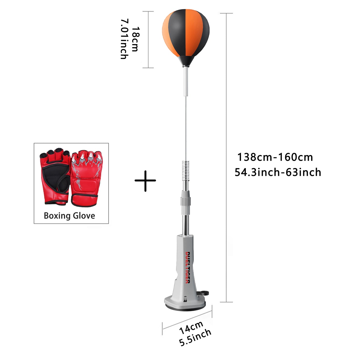 Inflatable Boxing Reflex Bag - Home Training Equipment for Agility & Reaction | Strive Rise Fit