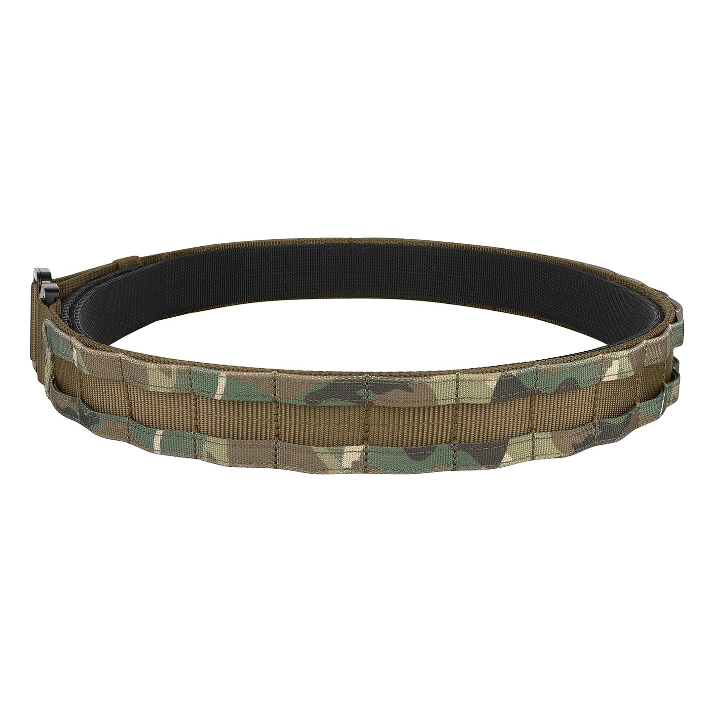 KRYDEX Tactical Rigger MOLLE Belt 1.75" - Heavy Duty Inner & Outer Combat Belt with Quick Release Buckle