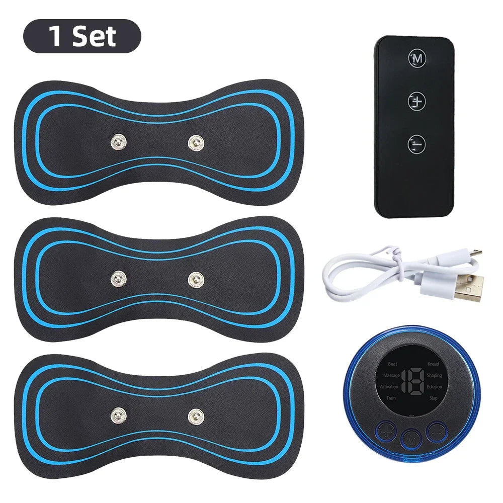 EMS Microcurrent Mini Massager | Low-Frequency Muscle Stimulator | StriveRiseFit