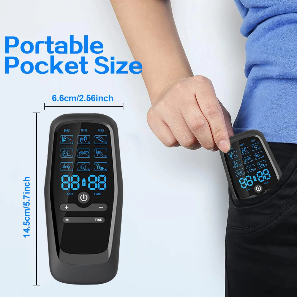 Electrical Pulse Massager, Tens Unit,  Muscle Stimulator Therapy for Pain Relief