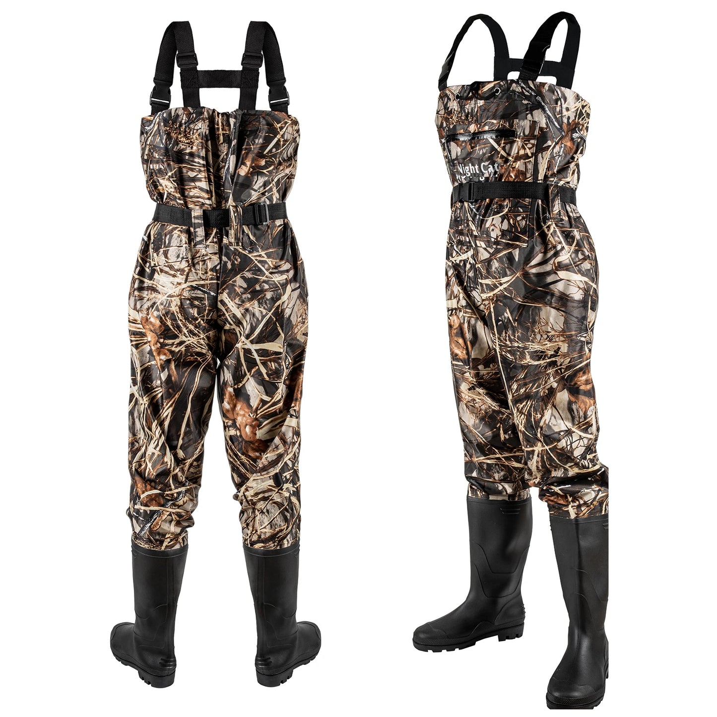 Waders ~ Men or Women's ~ Boots for Fishing ~ Waterproof Chest Wader Nylon & PVC