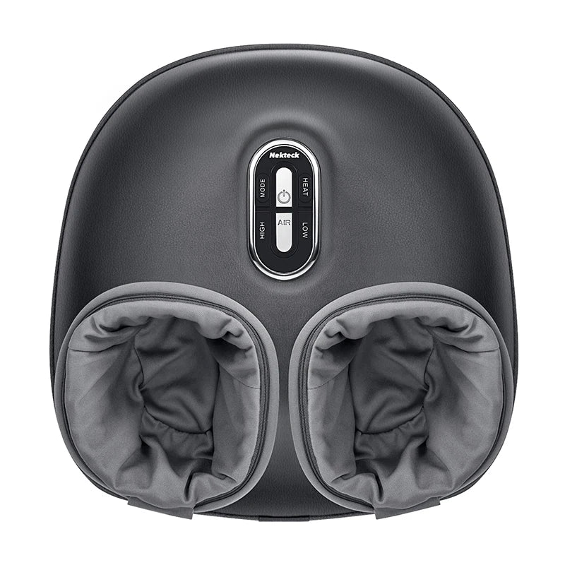 Nekteck Shiatsu Foot Massager - Heating Therapy & Air Compression